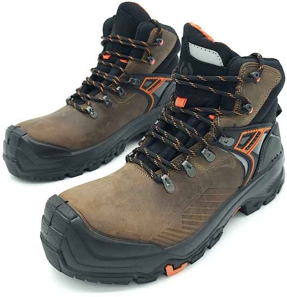 BASE T-Wall Mid S3S HRO CI HI LG FO SR Μποτάκια Ασφαλείας Εργασίας Πλαϊνή Όψη